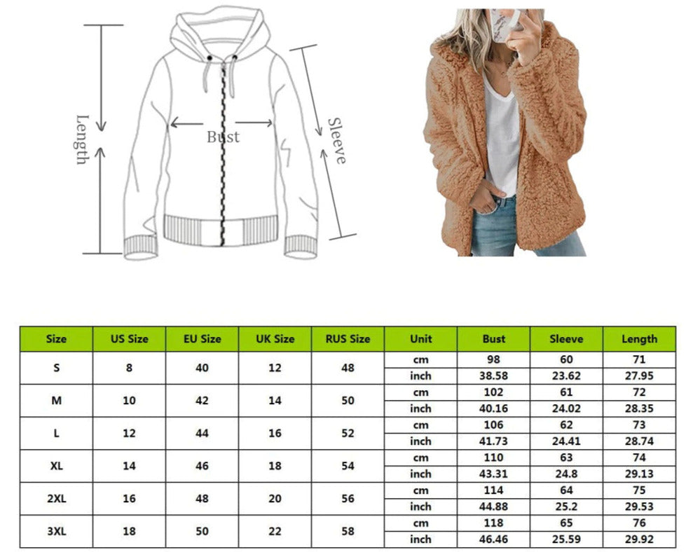 'Jessie' Kuschelige Jacke