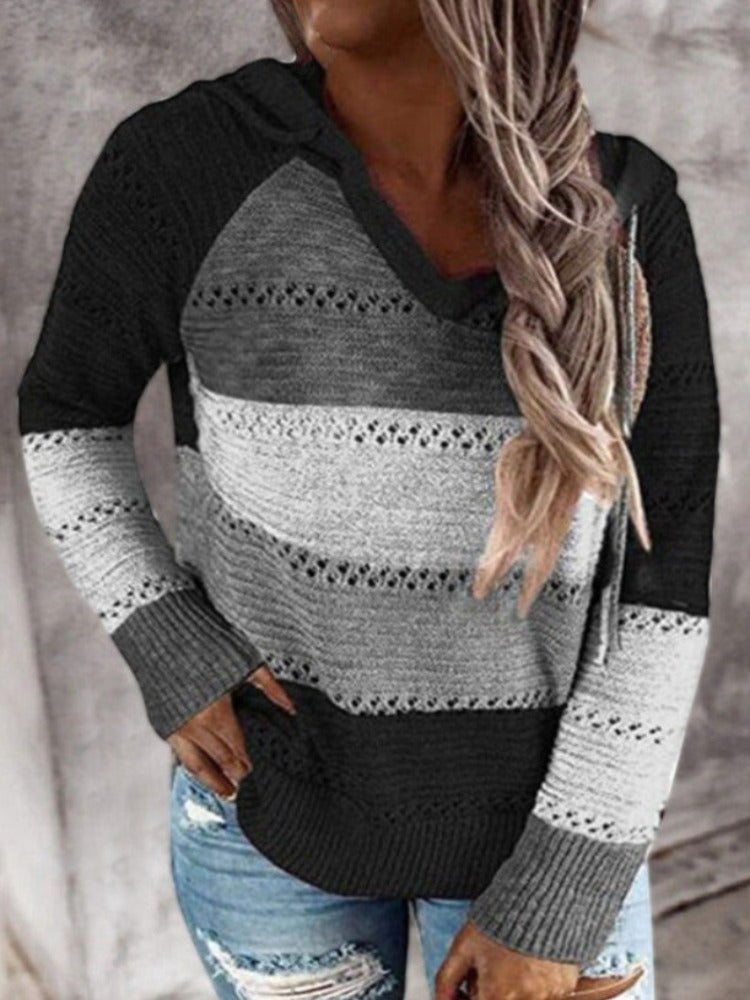 Cardigan con cappuccio 'Lalina'