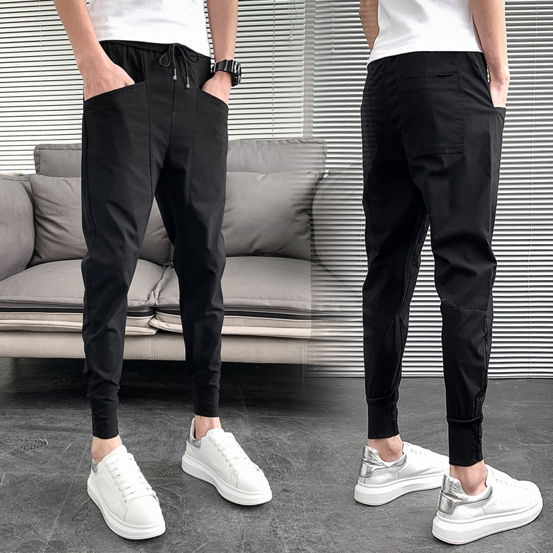 Venta caliente verano hombres pantalones harén