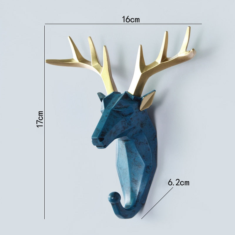 Nordic Deer Wall Hanging Hook