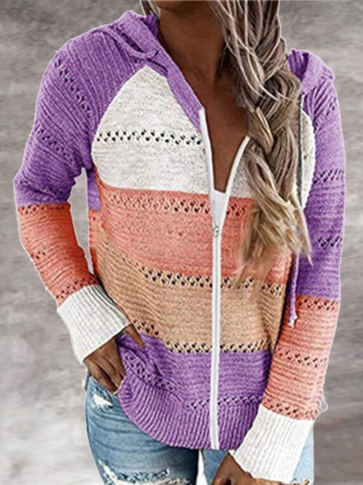 'Lalina' cardigan hoodie