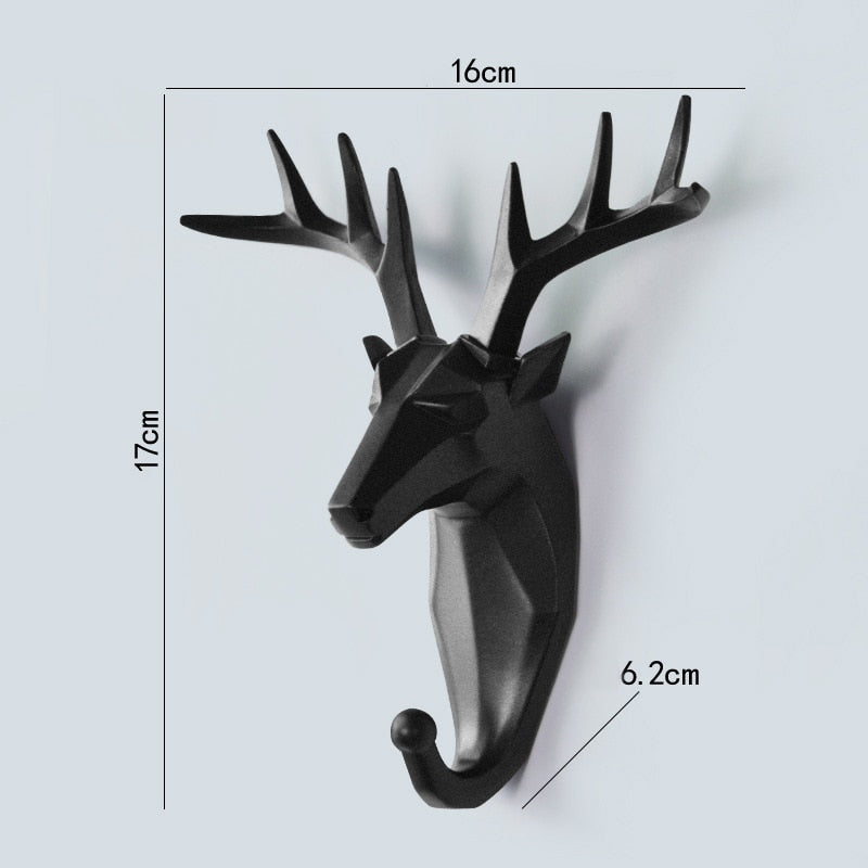 Nordic Deer Wall Hanging Hook