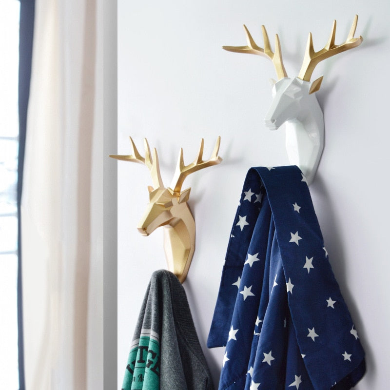 Nordic Deer Wall Hanging Hook