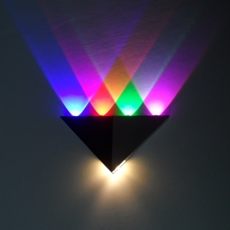 Modern Triangle 5W LED Wall Sconce Light