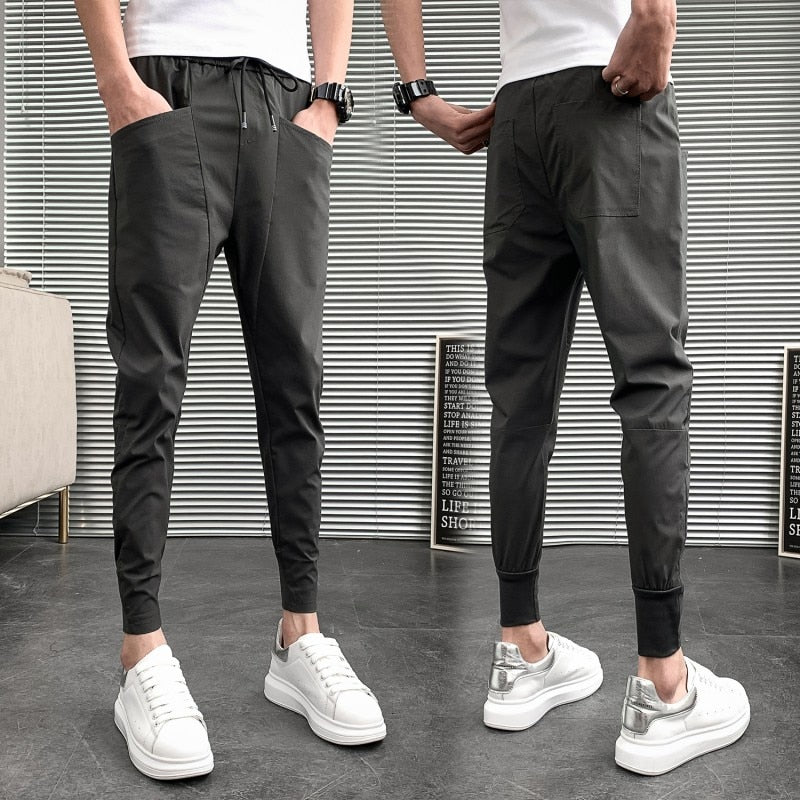 Venta caliente verano hombres pantalones harén