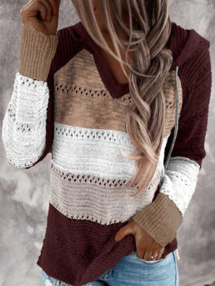 Cardigan con cappuccio 'Lalina'