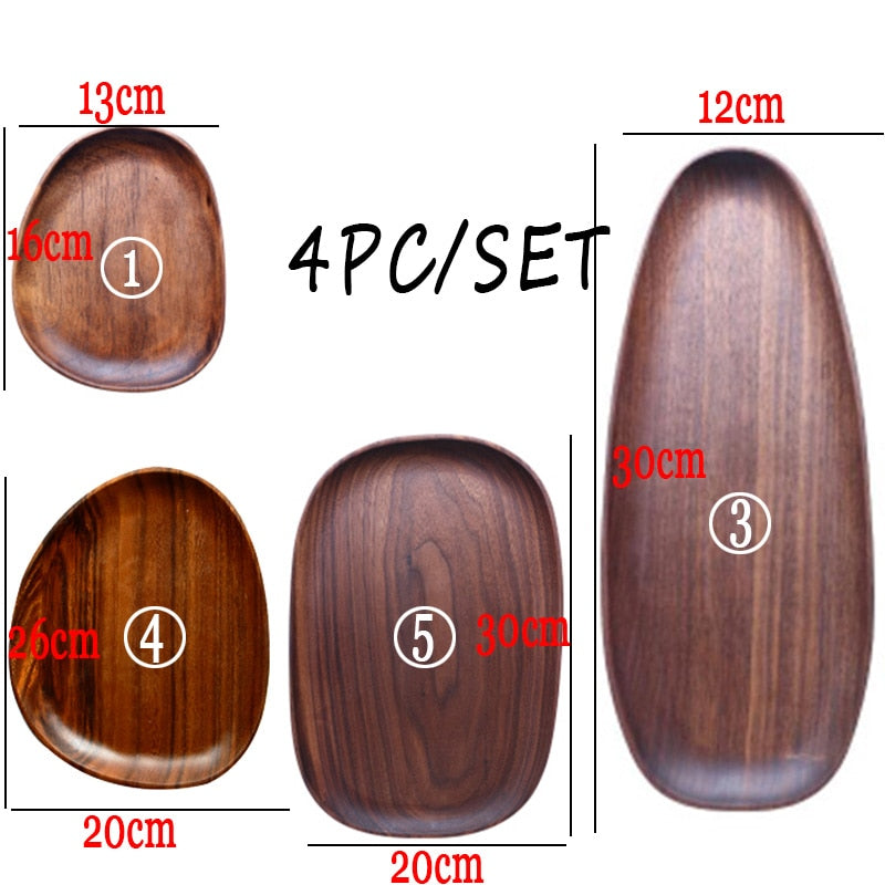 Whole Wood Plates set