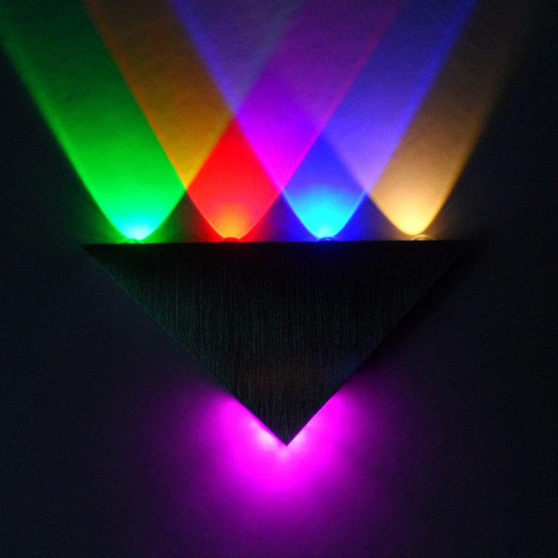 Modern Triangle 5W LED Wall Sconce Light