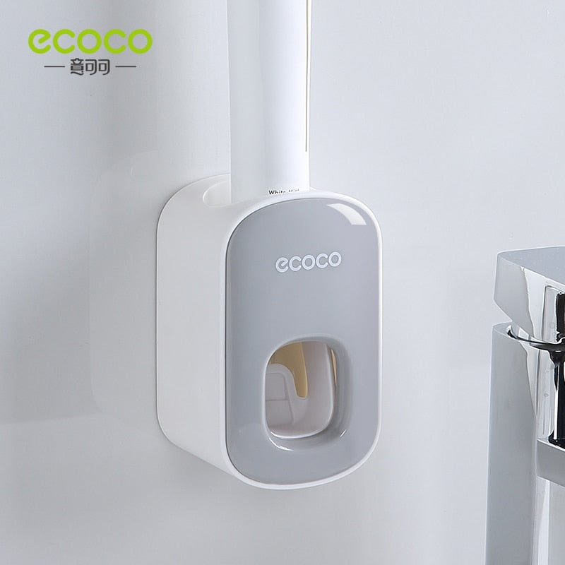 Dispensador Automático de Pasta de Dientes ECOCO de Pared