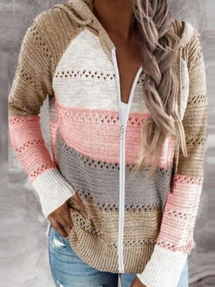 'Lalina' cardigan hoodie