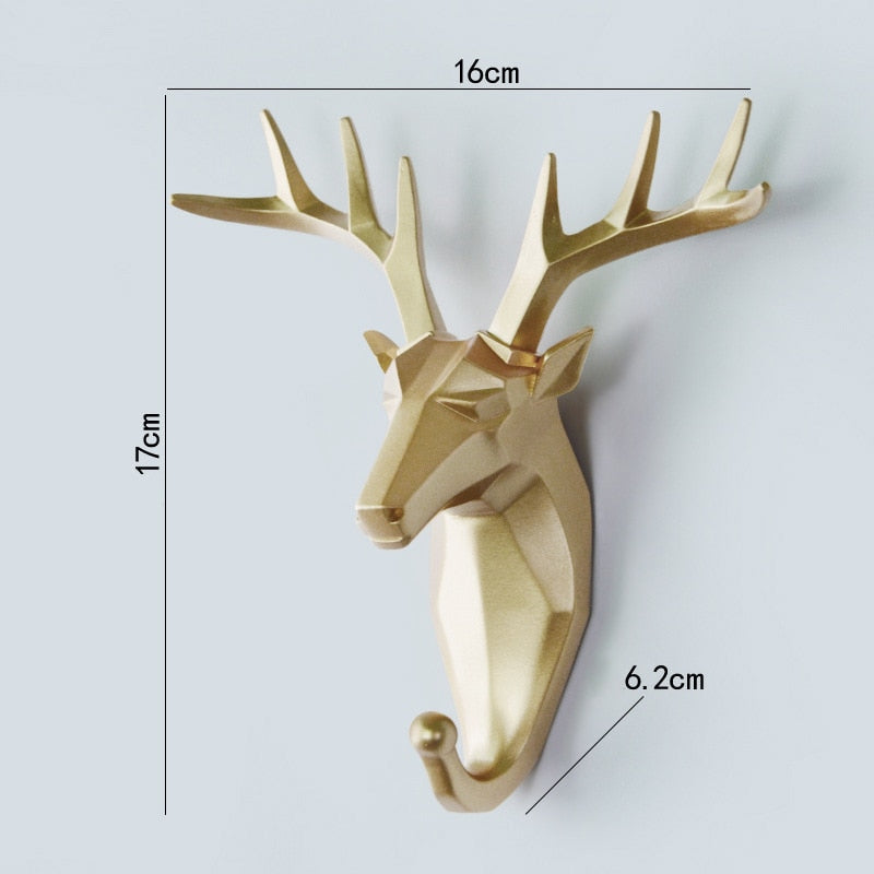 Nordic Deer Wall Hanging Hook