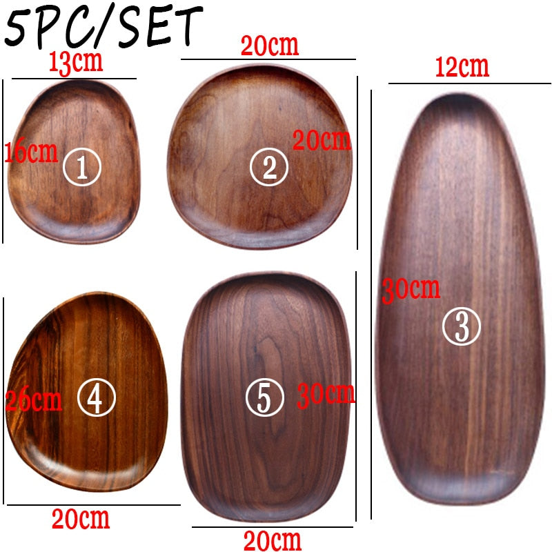 Whole Wood Plates set