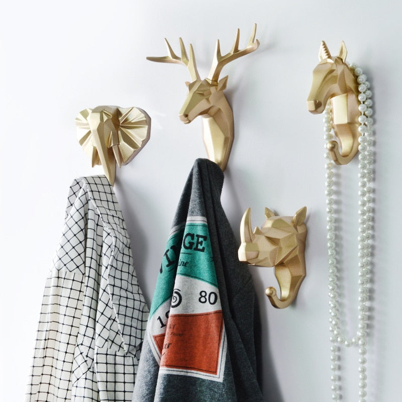 Nordic Deer Wall Hanging Hook