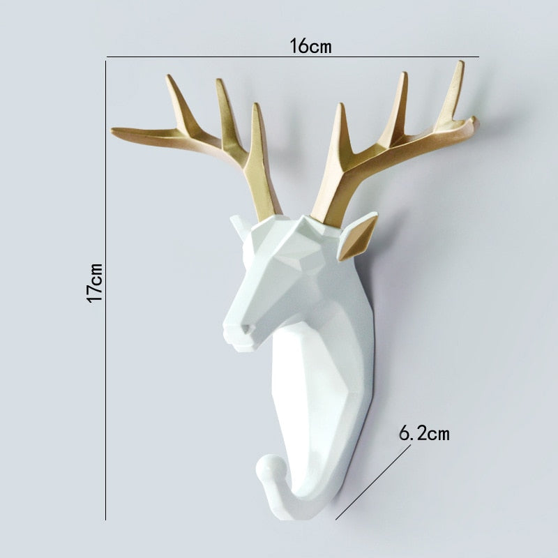 Nordic Deer Wall Hanging Hook