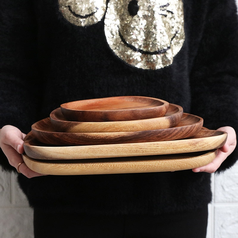 Whole Wood Plates set