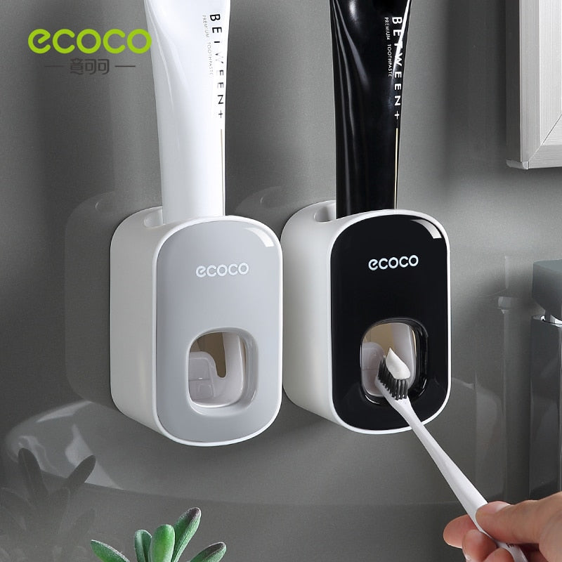 Dispensador Automático de Pasta de Dientes ECOCO de Pared