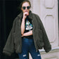 'Catrin' Cozy jacket - Bracesley