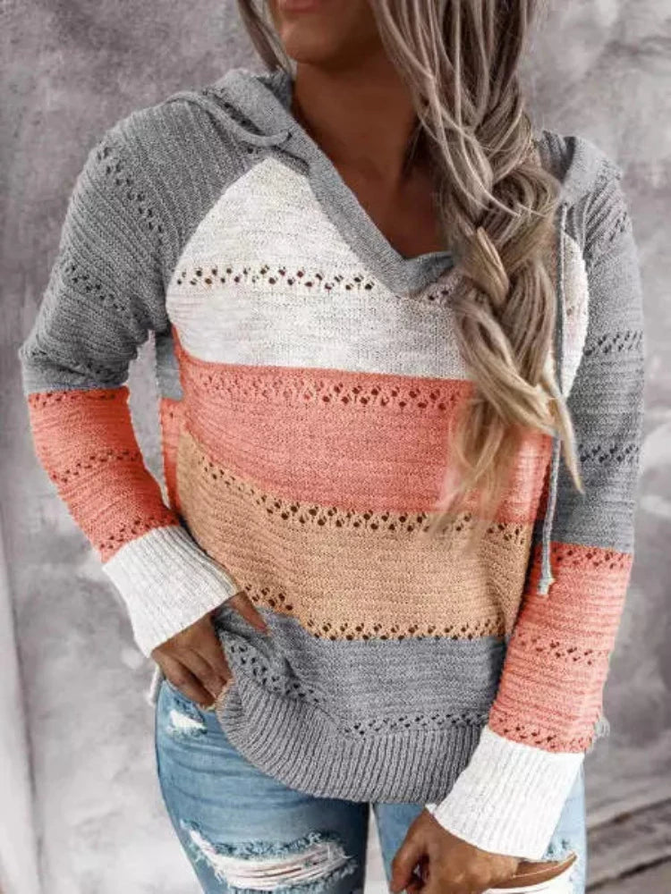 Cardigan con cappuccio 'Lalina'