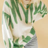 white and green