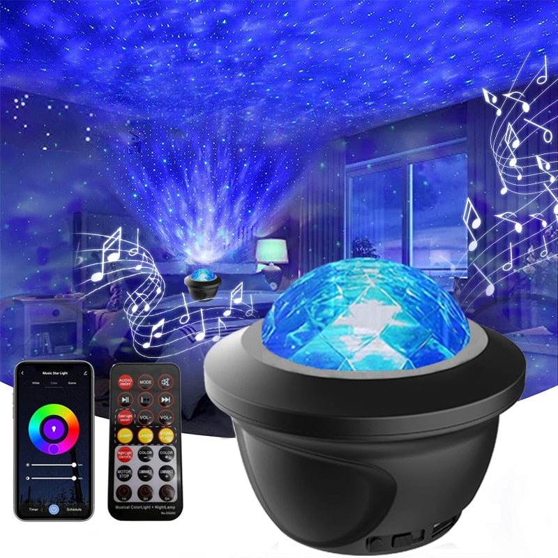 LED Star Galaxy Projector Starry Sky Night Light