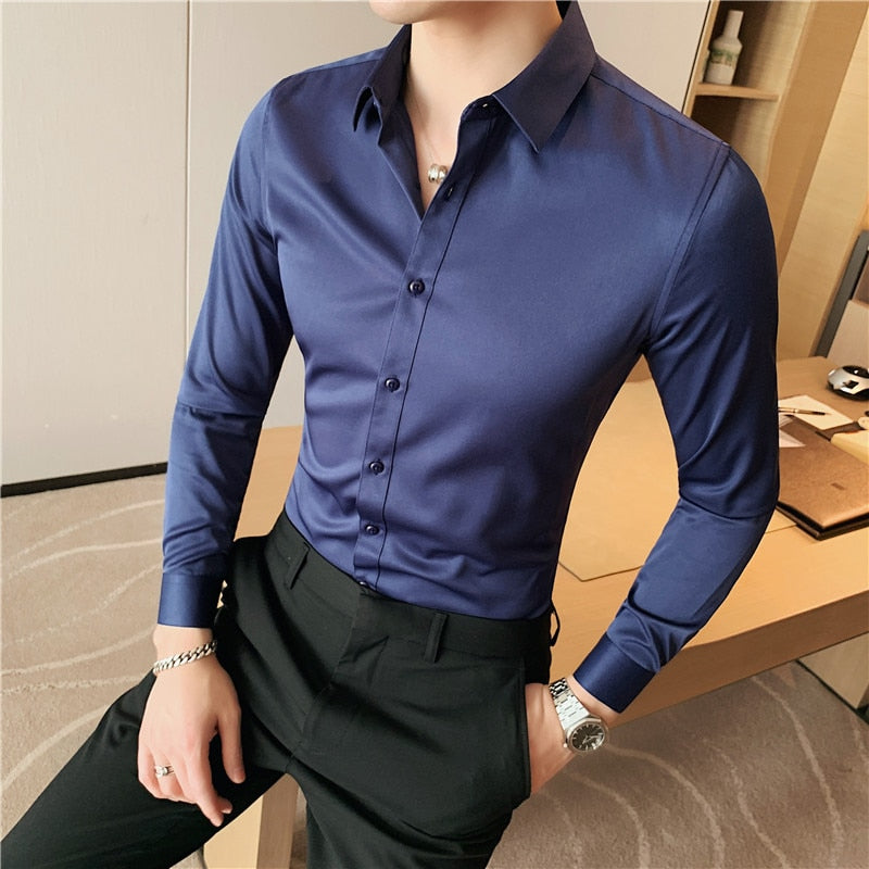 British Style Long Sleeve Shirt